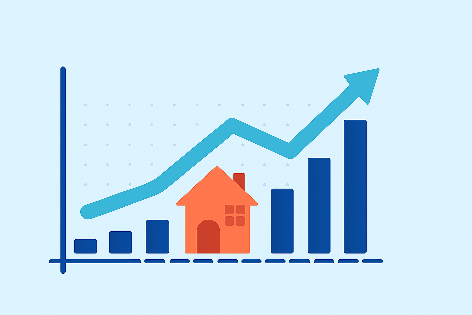 Évolution des prix immobiliers en France sur les 5 dernières années grâce aux données DVF